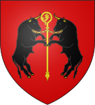 Blason ville fr Châtillon-sur-Seiche (Ille-et-Vilaine)